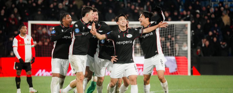 N.E.C. boekt historische 2-4 zege in De Kuip 