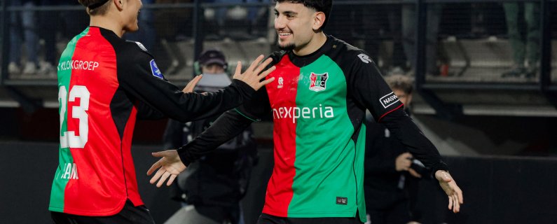 N.E.C. wervelt langs FC Volendam met schitterende doelpunten   