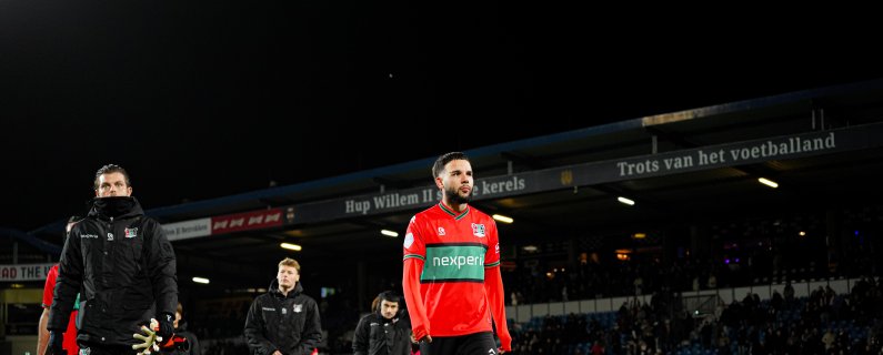 N.E.C. verliest met ruime cijfers op bezoek bij Willem II