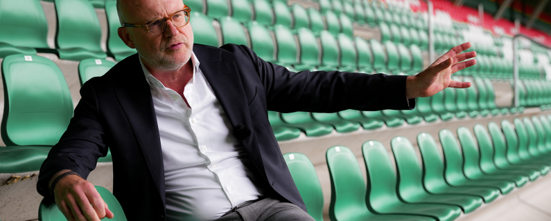 Wilco van Schaik blikt terug op afgelopen seizoen: over sfeer, stadionplannen en ambities