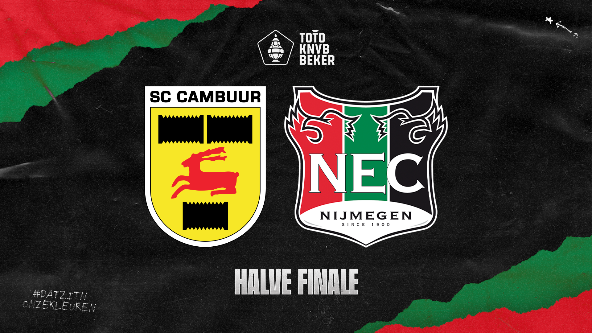 N.E.C. stuit op SC Cambuur als laatste horde richting bekerfinale