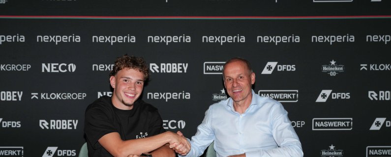 Sam de Laat tekent profcontract bij N.E.C.