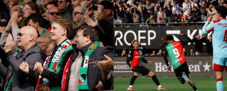 DANILO brengt Goffert in EXTASE met late treffer in VERHITTE kraker | Binnenin #NECFEY