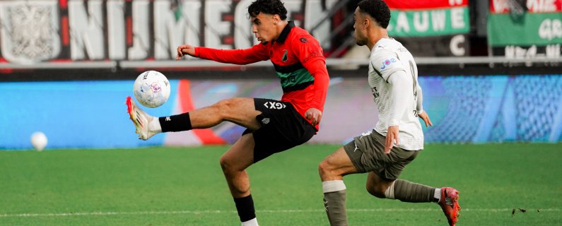 N.E.C. met 3-5 ten onder tegen PSV in spectaculair voetbalgevecht