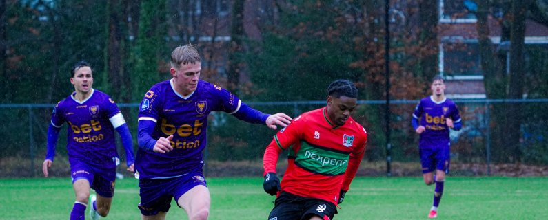 N.E.C. en Go Ahead houden elkaar in oefenduel in evenwicht