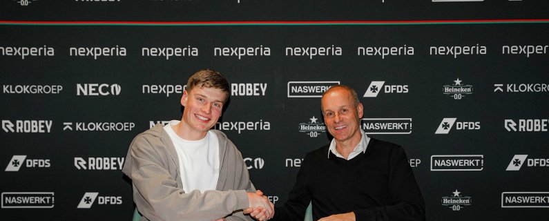 Freek Entius tekent contract tot zomer 2027 