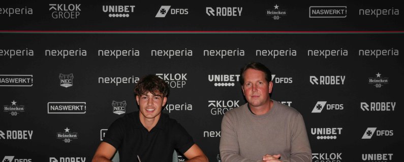 Giorgio Ghiani tekent eerste profcontract bij N.E.C.