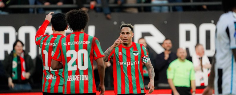 N.E.C. wint ook thuis van Heracles Almelo