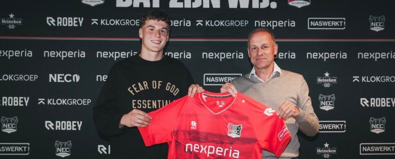 Joep Geneste tekent tweejarig contract bij N.E.C.