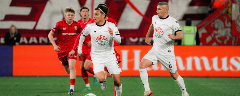 Boeiend gevecht tussen FC Twente en N.E.C. eindigt onbeslist   