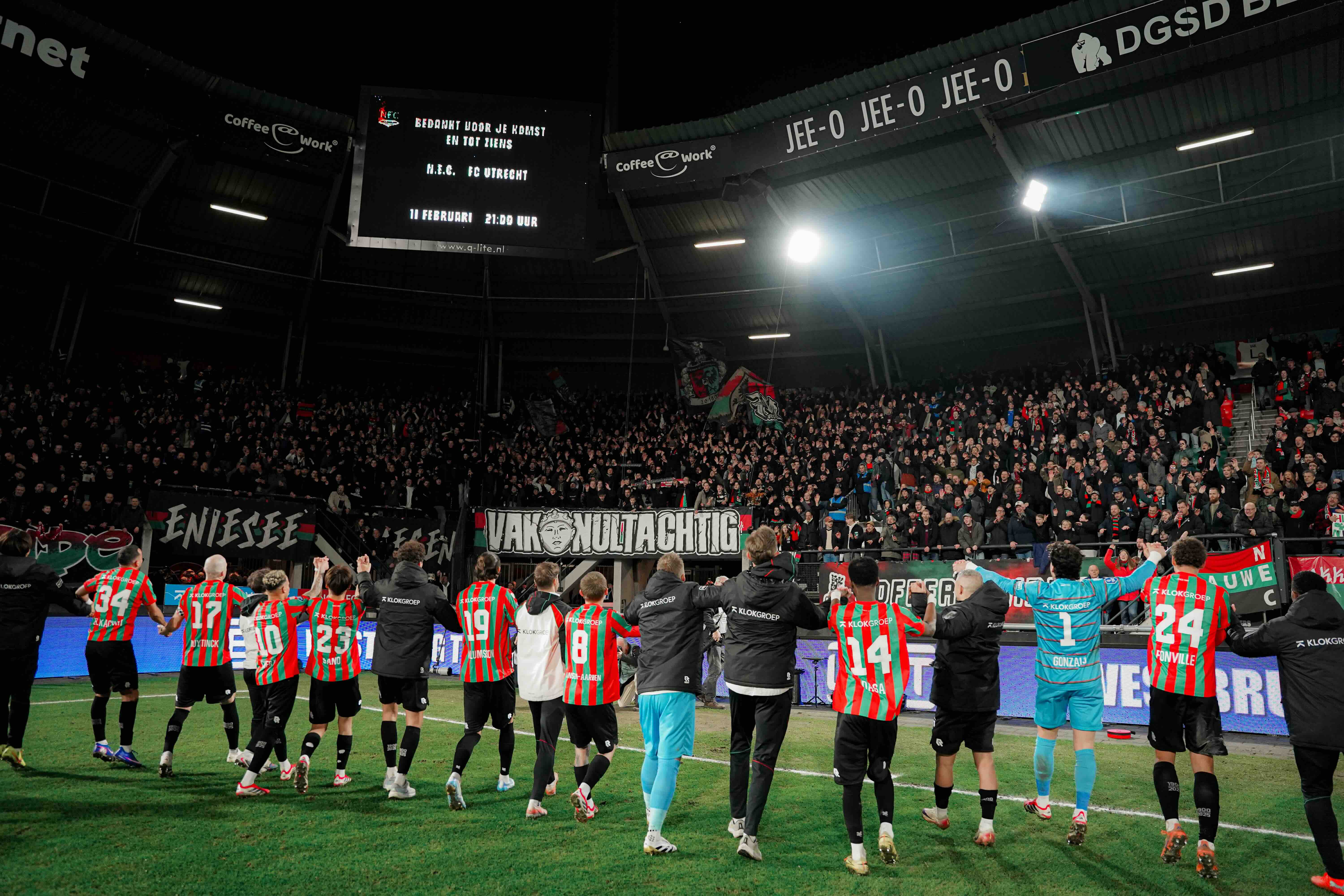 Kaartverkoopinformatie N.E.C. - PSV